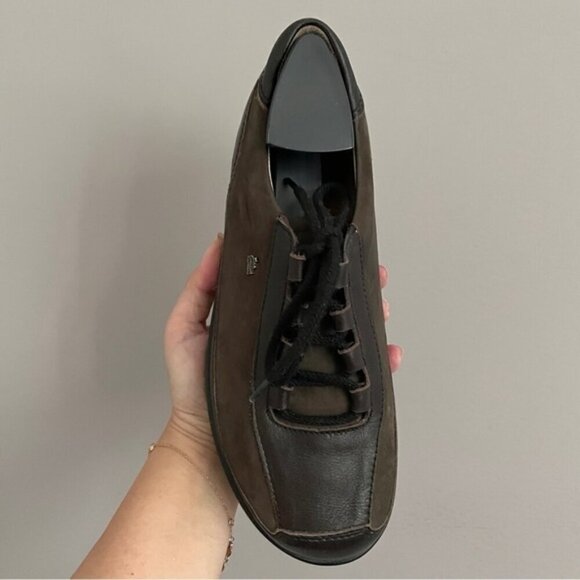 Finn Comfort Germany Brown Leather Lace-up Oxford Shoes - 3UK/5US 🇩🇪 - Picture 3 of 14